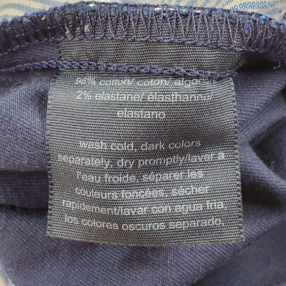 Tommy Hilfiger Cropped Pants Size 12 Navy Blue - Picture 5 of 6